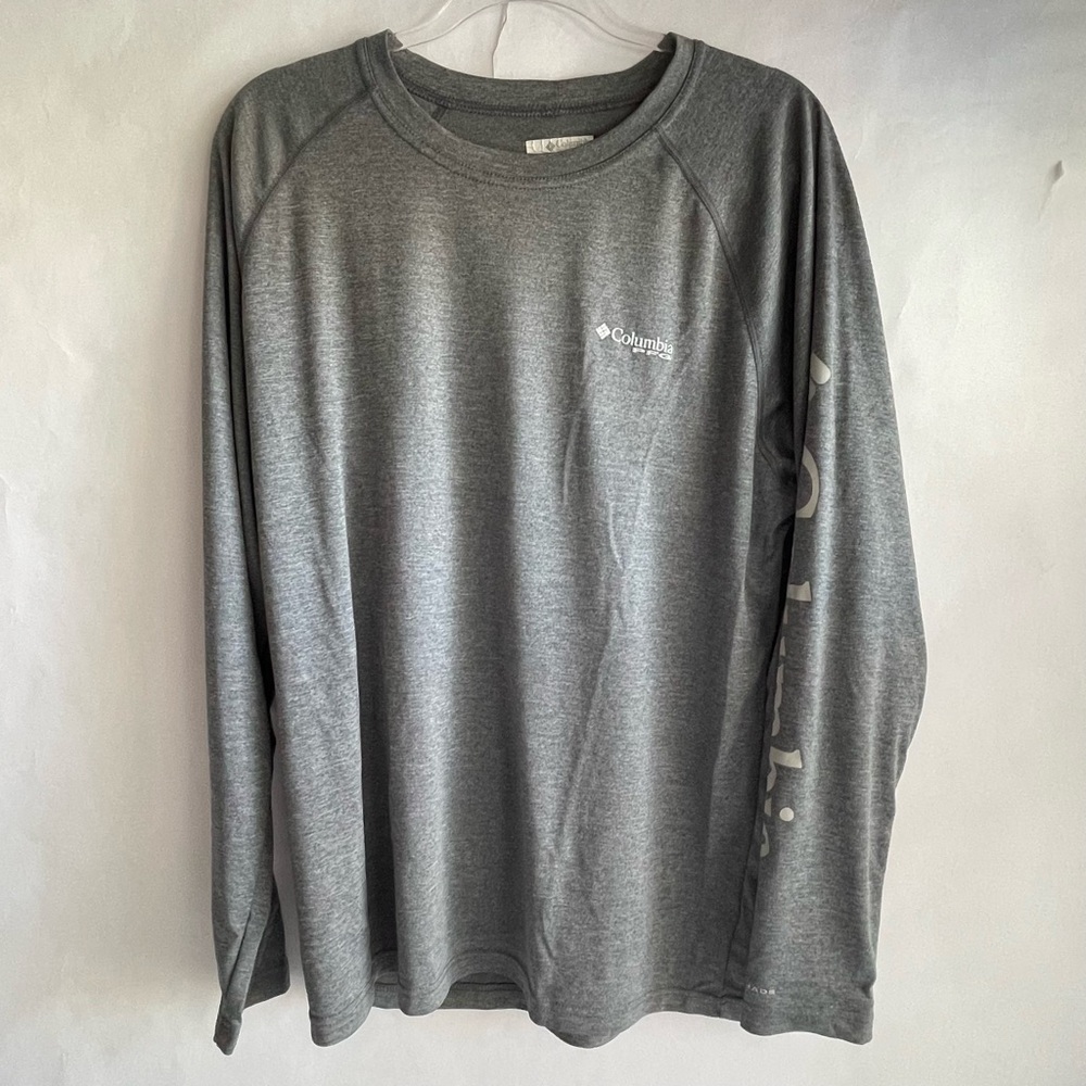 Columbia PFG Long Sleeve T-Shirt Grey